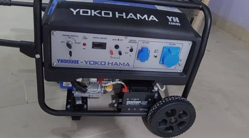 6.5 KVA Yokohama Generator Available for Sale (Model YH9000E) 5