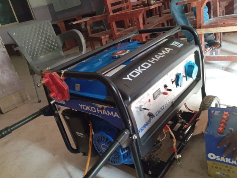 6.5 KVA Yokohama Generator Available for Sale (Model YH9000E) 9