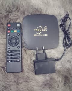 T95 Pro 5G,  4GB/64GBV-Tech Android Tv Box,  with Bluetooth