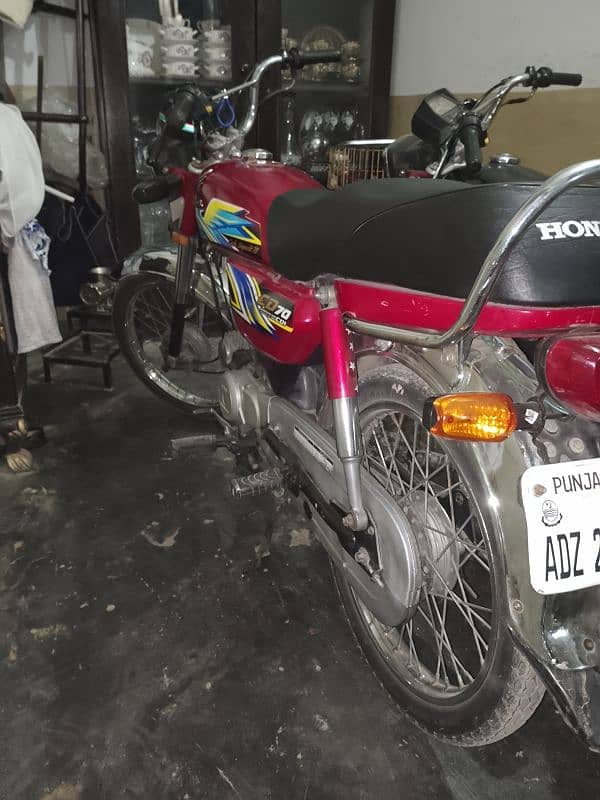 Honda cd-70 model 2021 register punjab 0