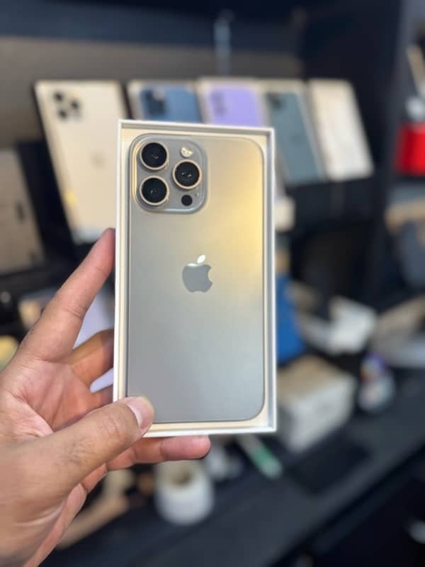 iPhone 15 Pro Max 256gb PTA Approved 0