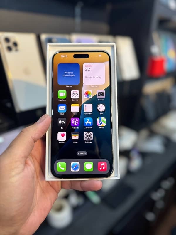 iPhone 15 Pro Max 256gb PTA Approved 2