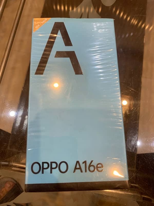 oppo A16e 0