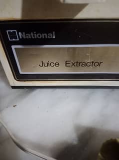 juice extractor good condition