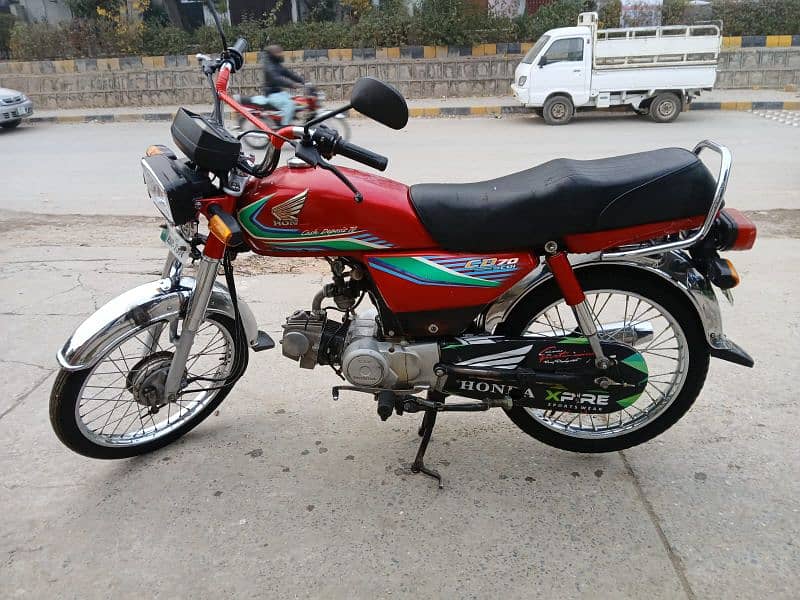 HONDA CD 70 2017 MODEL 0