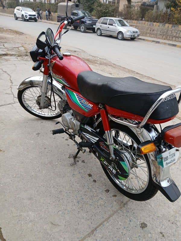 HONDA CD 70 2017 MODEL 4