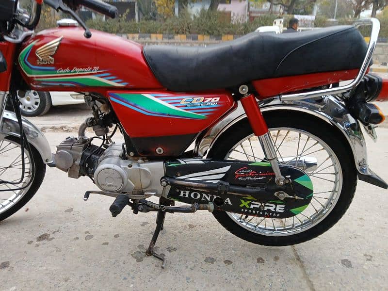 HONDA CD 70 2017 MODEL 6