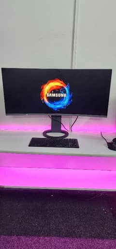 Samsung 34" Ultrawide Curved 4K QHD 100hz USB-C Monitor