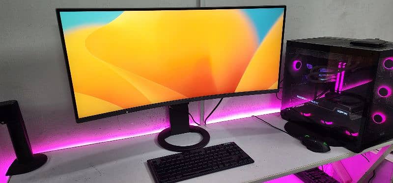 Samsung 34" Ultrawide Curved 4K QHD 100hz USB-C Monitor 4