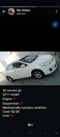 Toyota Corolla XLI 2011