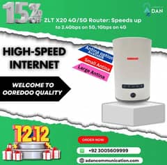 Fast Internet ZLT X20 5G/4G Home Wi-FiRouter