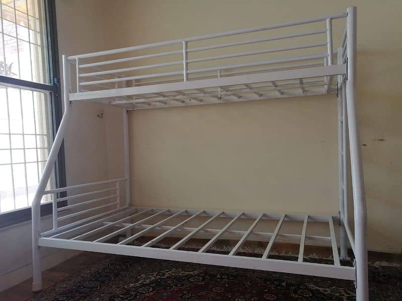 An iron bunkbed,if u really want to buy it then price can be decreased 0