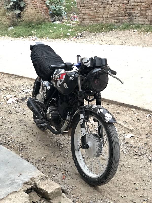 Suzuki gs 150 modified 1