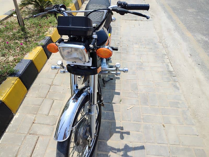 CG 125 2021 Kancha piece A1 sound genuine bike home used 8