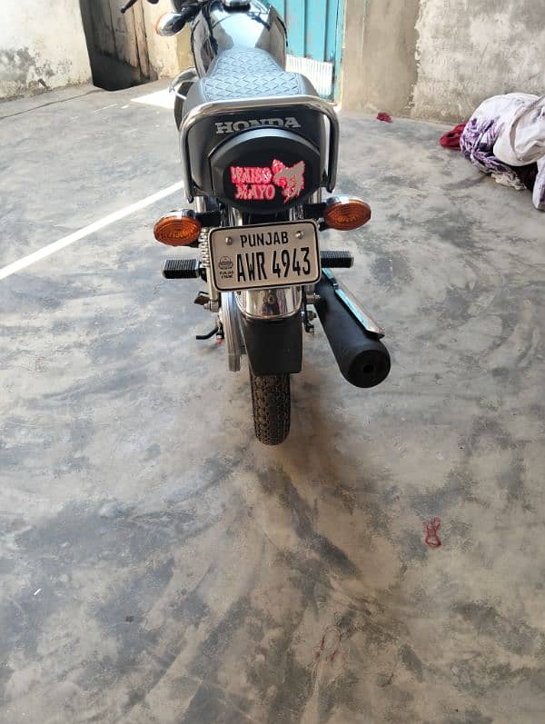 Model 2025 Honda 125 Bleak For Sale Lahore register 5