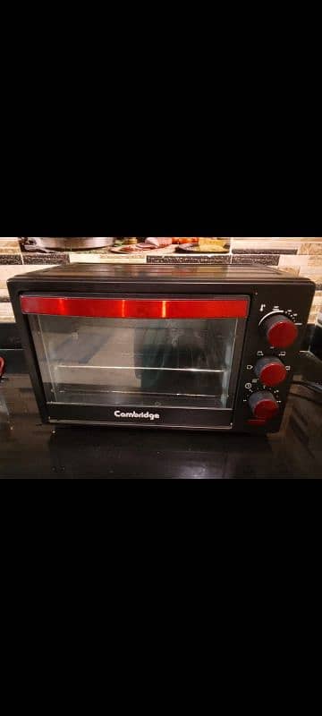 Cambridge electric oven 0