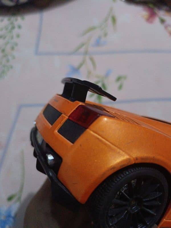 Maisto Scale 1/18 Lamborghini Gallardo Superleggera Orange Used 6