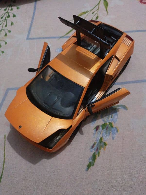 Maisto Scale 1/18 Lamborghini Gallardo Superleggera Orange Used 7