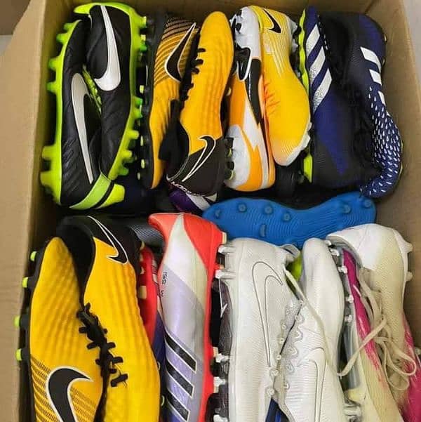 Imported football shoes available 1