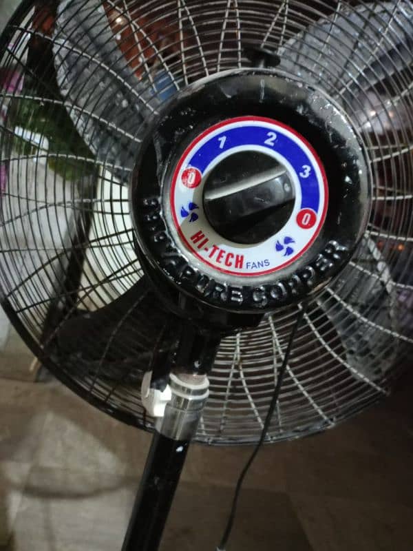 hi-tech pedestal fan 1