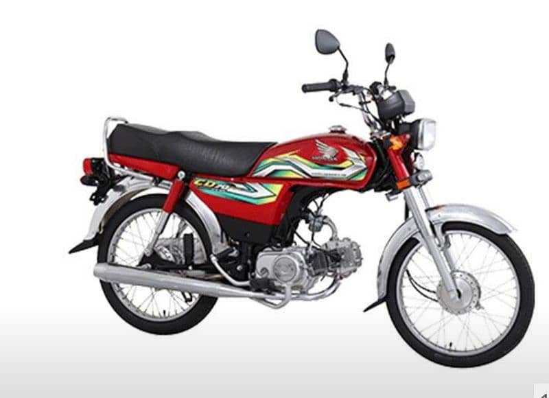 Honda CD70 Open Letter 2024 Model 0