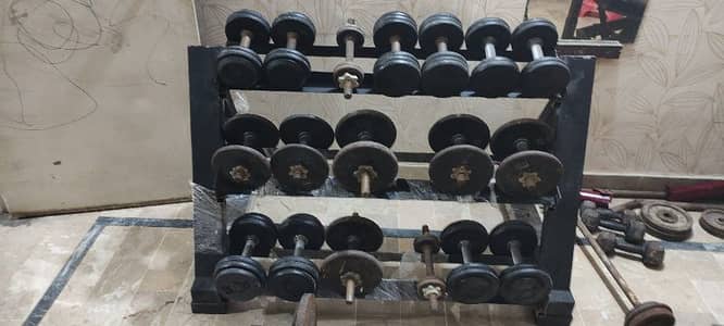 Dumbbells Stand commercial gauge home gym