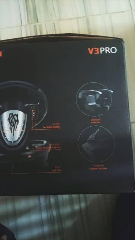 PXN V-3 Pro Steering wheel for PC/X-BOX/Playstation. 10