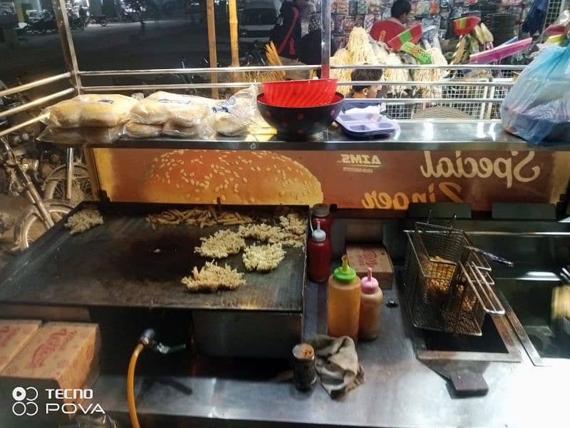 Burger  Counter with limca 2