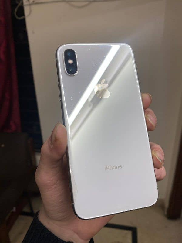 iPhone X 64 gb pfa approved clear mobile like new 2