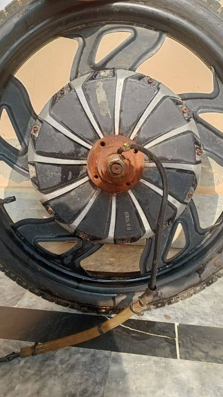 Electric Motorcycle Wheel 2