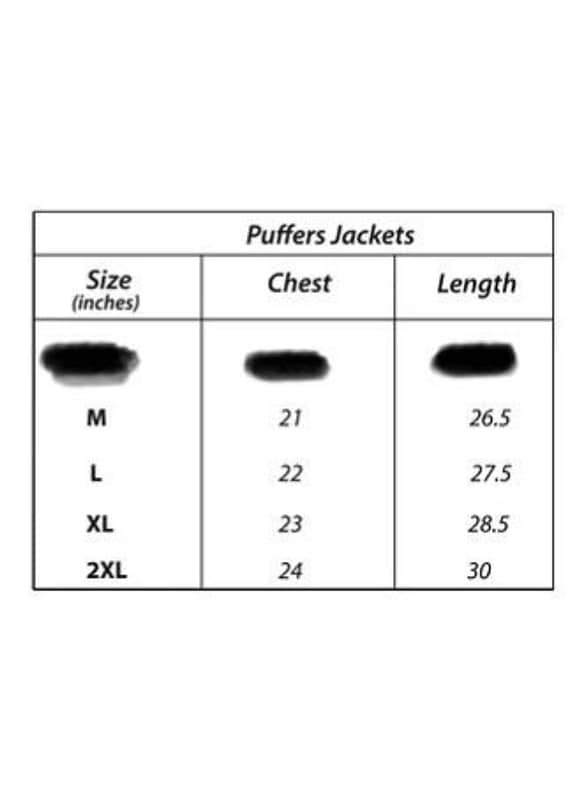 Men’s Polyester Plain Puffer Jacket 2