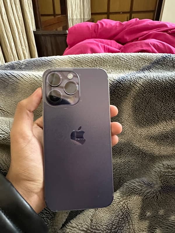 I Phone 14 Pro Max 128 GB Factory Unlock Deep Purple 1