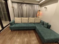 L shaped sofa