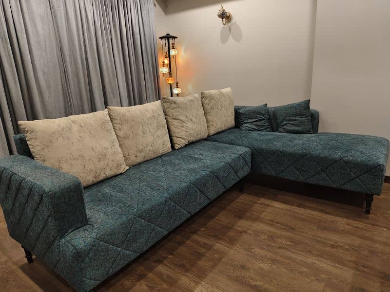 L shaped sofa 1