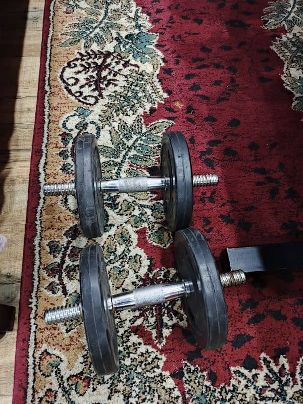 Bench, Dumbells & Barbell 4