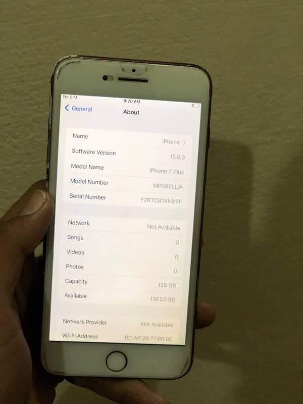 iphone 7plus 128gb PTA 1