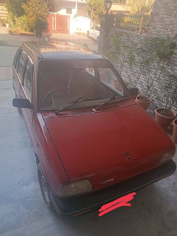 I am selling my Mehran 1996 model Lahore registered 0