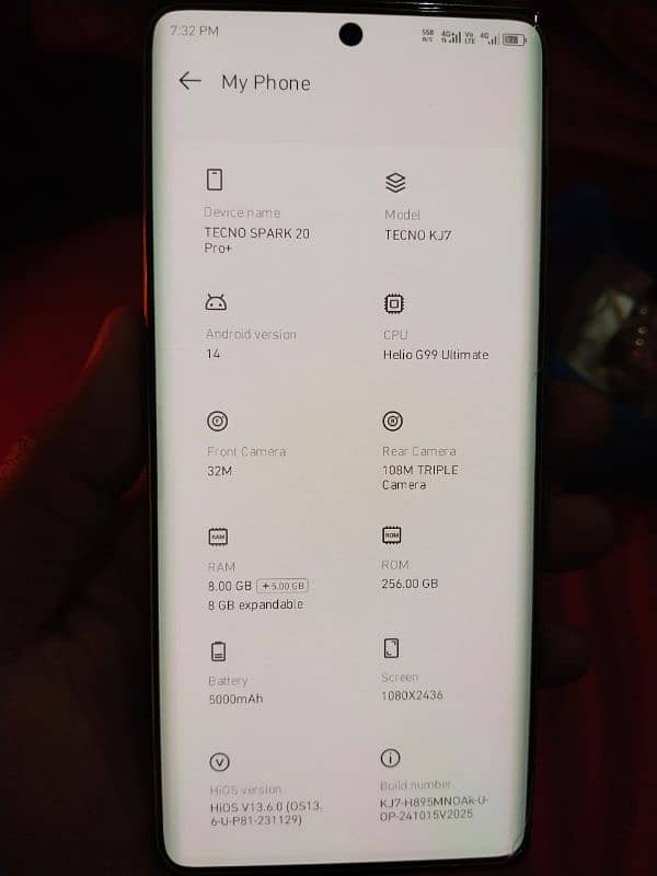 Tecno Spark 20 pro plus 1