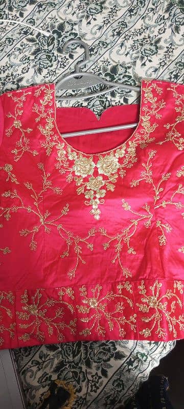 silk Indian lehnga 0