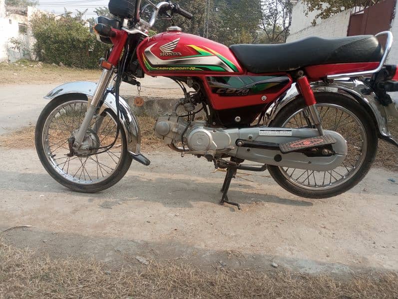 Honda cd 70 2022 model ha good condition ma 1