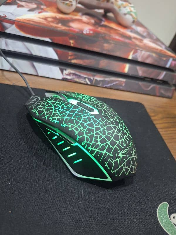 Xtrike ME Backlit Optical Gaming Wired Mouse and free Mouse Pad 3