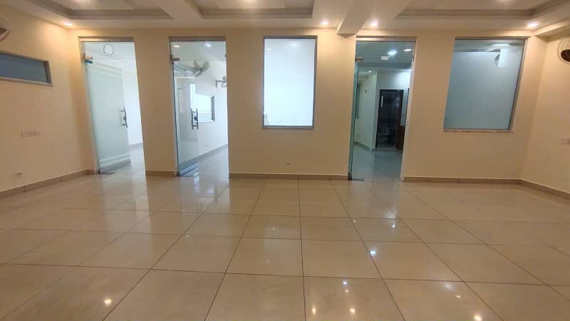 G/11 markaz new Plaza vip location 2nd floor triple office1300sq office available for rent real piks 6