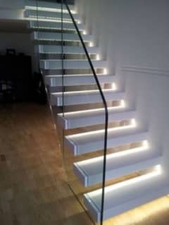 automatic stairs light system