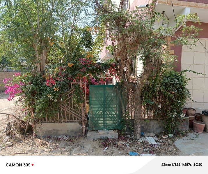 120 SQ YARD CORNER  GROUND PLUS 1 FOR SALE IN SALFIYA SOCIETY 4