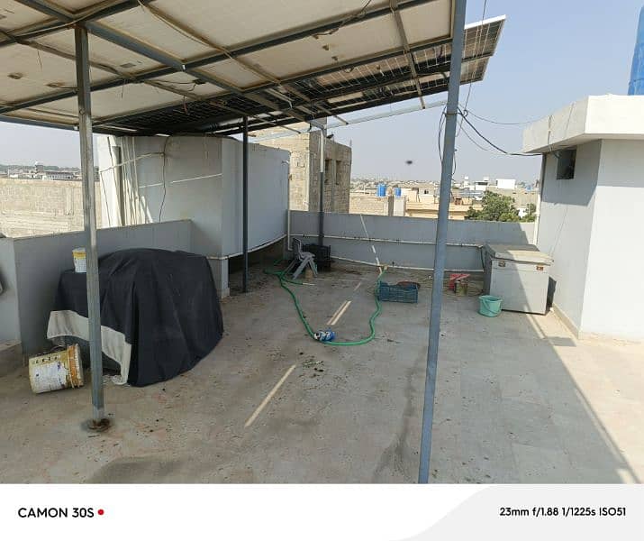 120 SQ YARD CORNER  GROUND PLUS 1 FOR SALE IN SALFIYA SOCIETY 10