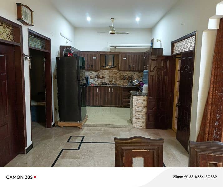 120 SQ YARD CORNER  GROUND PLUS 1 FOR SALE IN SALFIYA SOCIETY 17