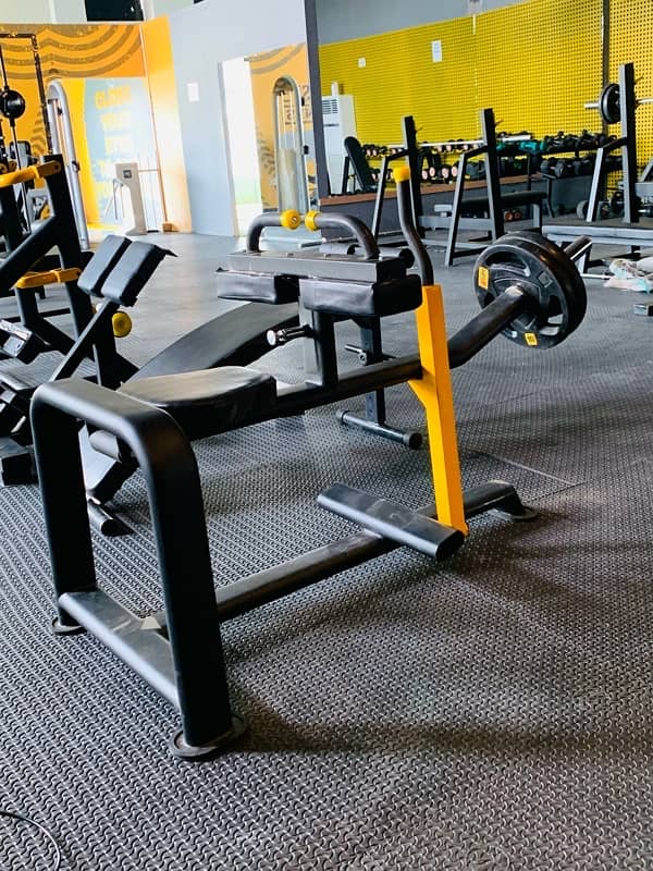 Gym equipments avilable 9