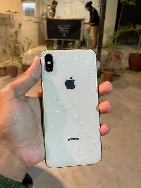 iphone xsmax pta approve offical,, back crack ha bki all 5