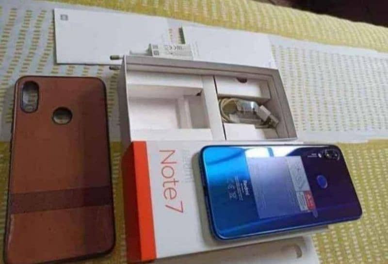 Redmi note 7 Complete box for sale (Exchange possible) 2