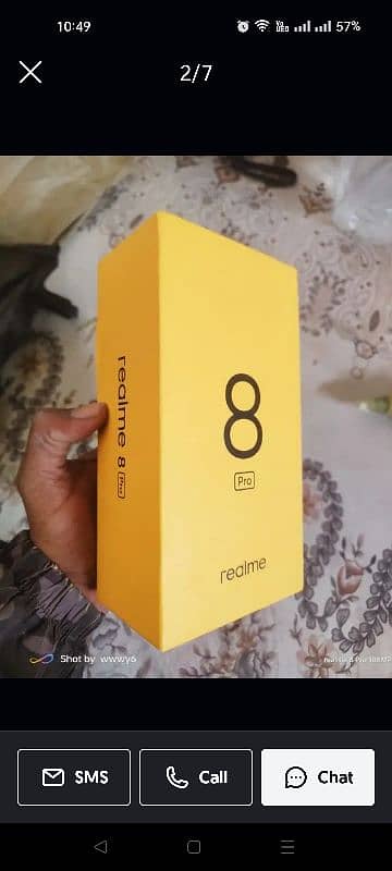 realme 8 box and mobile 8